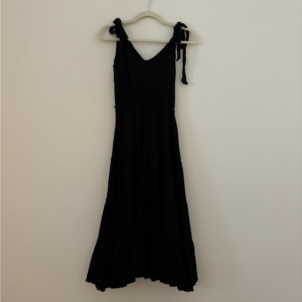 Cut Ties Cover-up Midi Dress